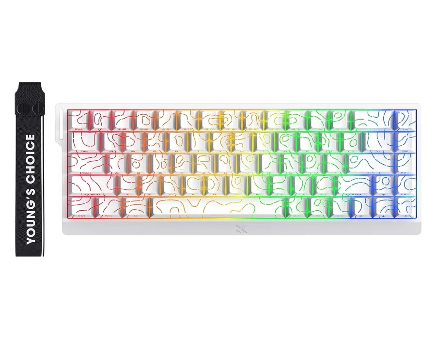 MCHOSE ACE 68 — 68-White Topo Dragon Lord · Minimalism
